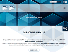 Tablet Screenshot of jdcmidipyrenees.com